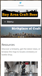 Mobile Screenshot of bayareacraftbeer.com